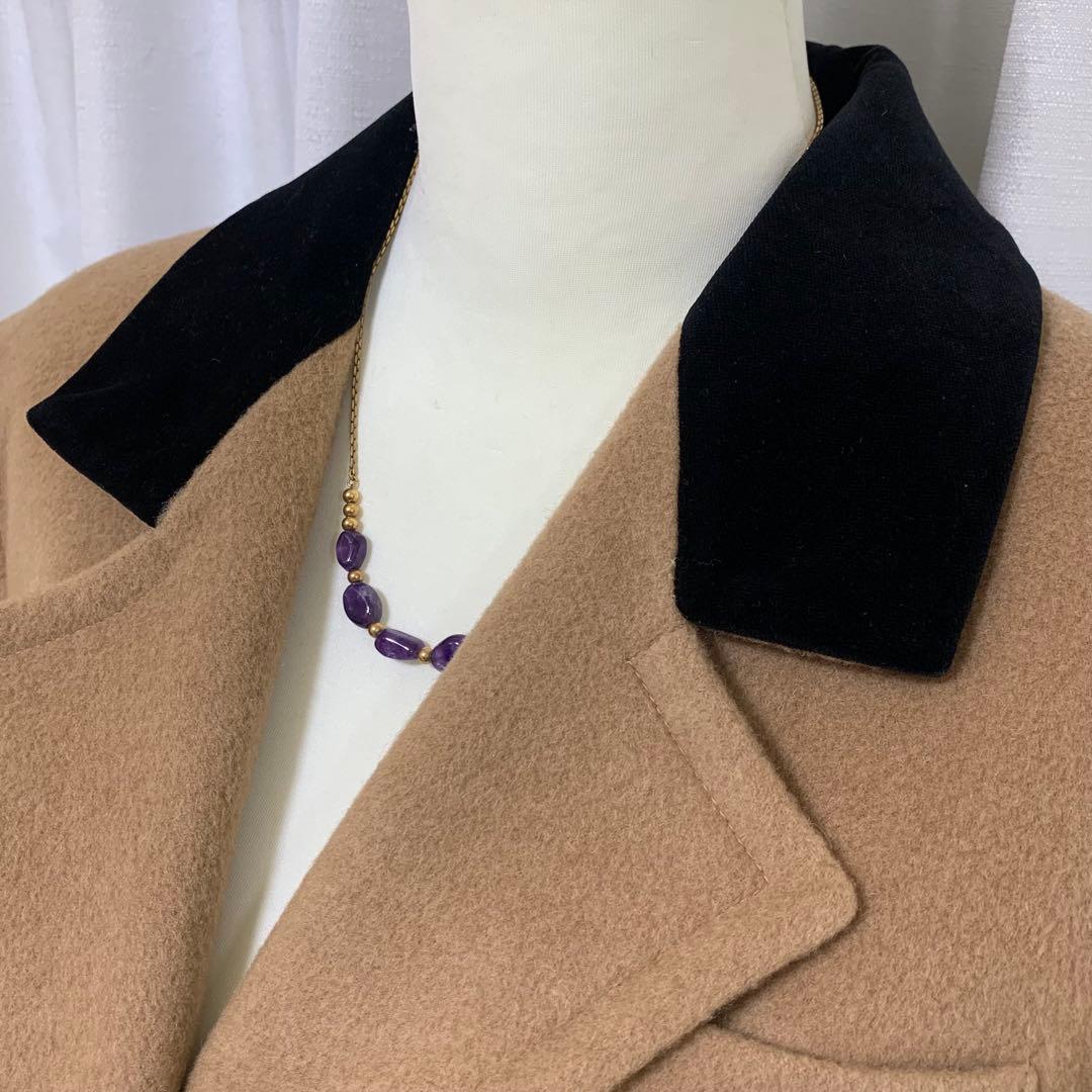 最高級 JAEGER イエガー 英国製 コート キャメル100% ベロア襟