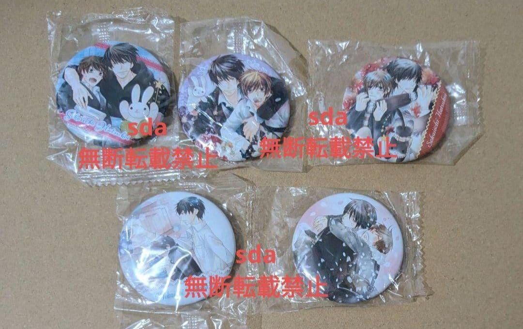 【5点セット】世界一初恋 セカコイ カプセル缶バッジ