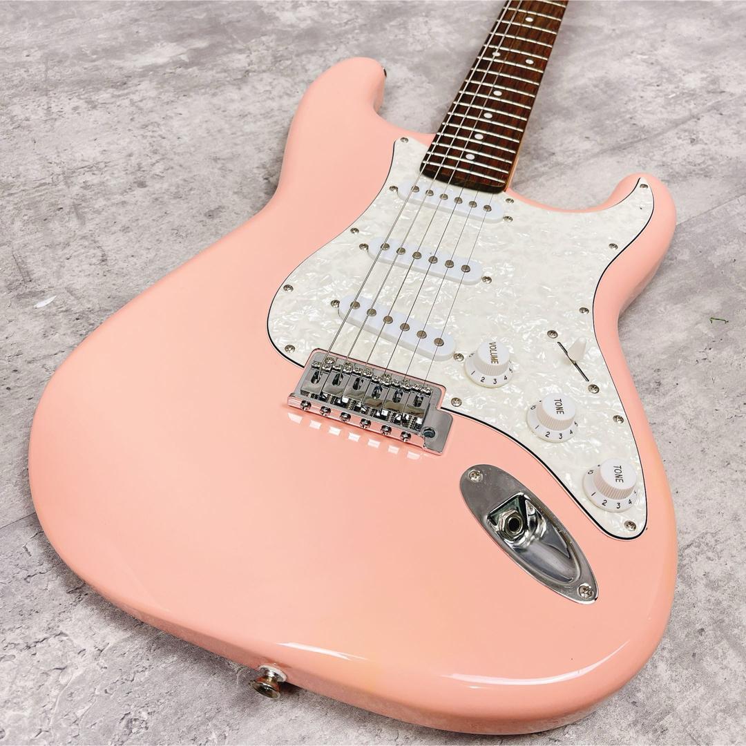 希少色　Mavis エレキギター ストラトキャスター ピンク　可愛い　初心者