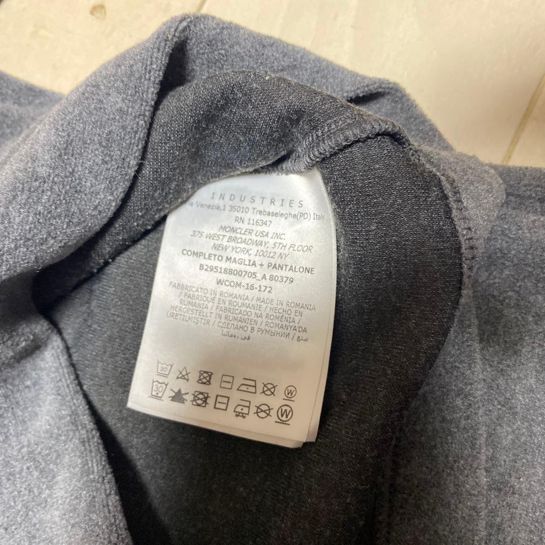 美品◯MONCLER モンクレール　ベビーフリースセットアップ◯80cm①