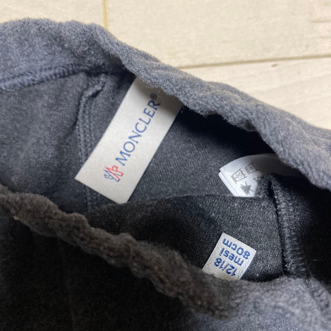美品◯MONCLER モンクレール　ベビーフリースセットアップ◯80cm①