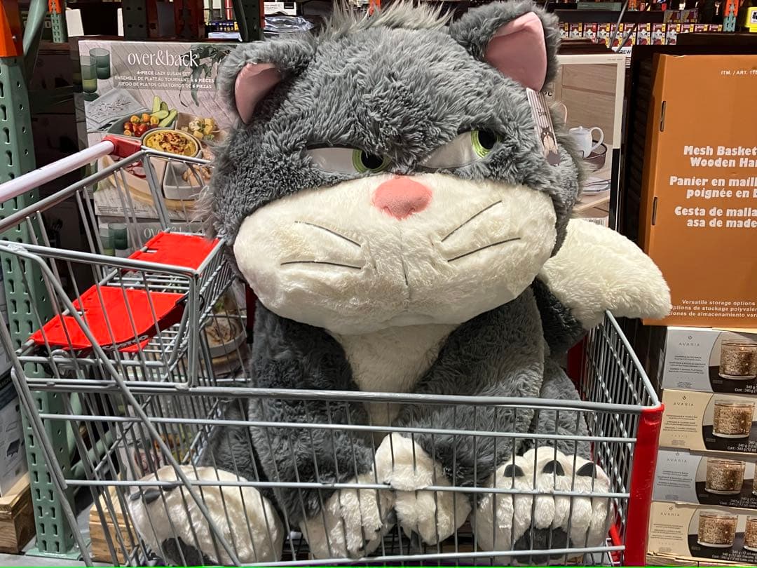 コストコ　ルシファー　特大ぬいぐるみ　ブランケット付き　クリスマスプレゼント