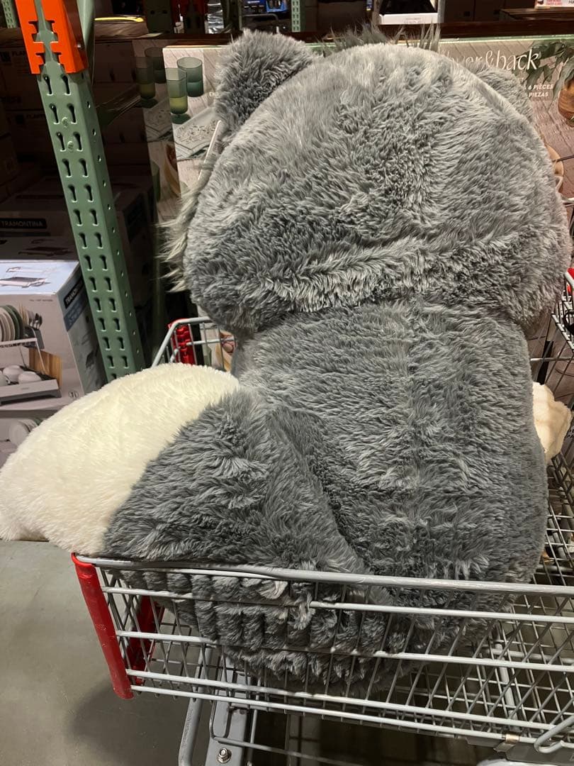 コストコ　ルシファー　特大ぬいぐるみ　ブランケット付き　クリスマスプレゼント