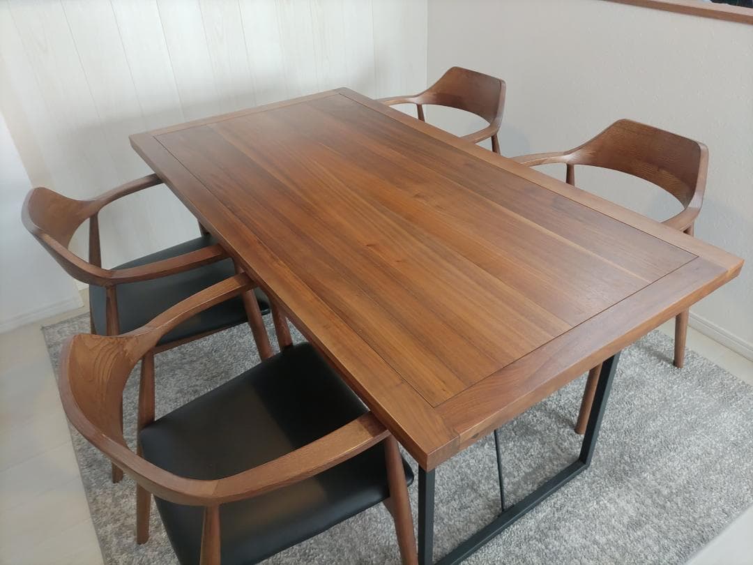 ROTI ダイニングテーブルセット 4人掛け 無垢 北欧 木製 オーク 150