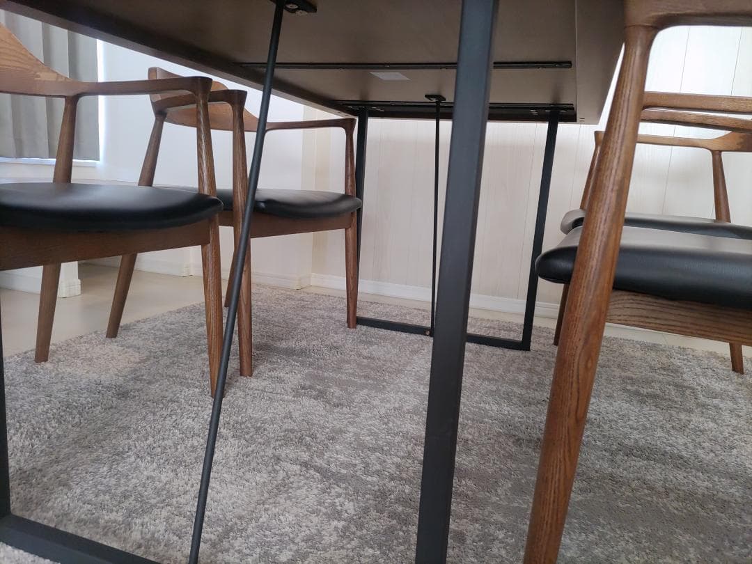 ROTI ダイニングテーブルセット 4人掛け 無垢 北欧 木製 オーク 150