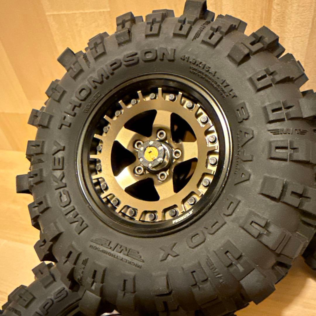 RC4WD タイヤ & プロビルド ビードロックホイール セット