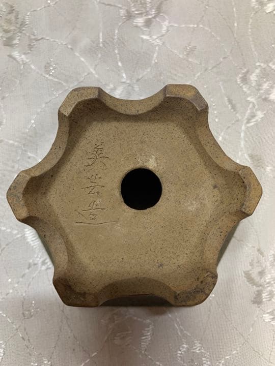 美芸　六角　盆栽鉢