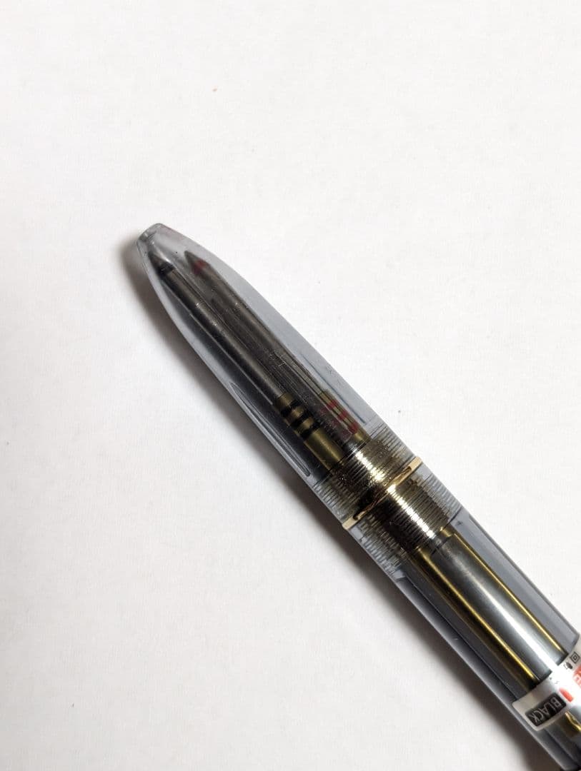 Pilot　2+1RV 廃盤ボールペン　多機能ペン　透明　スケルトン
