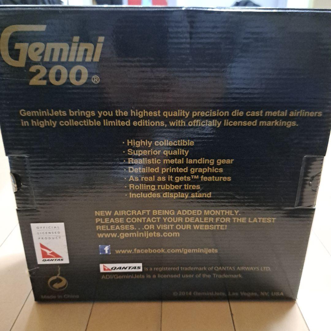 航空機・ヘリコプター Gemini 200 QANTAS Airbus A330-200 1:200