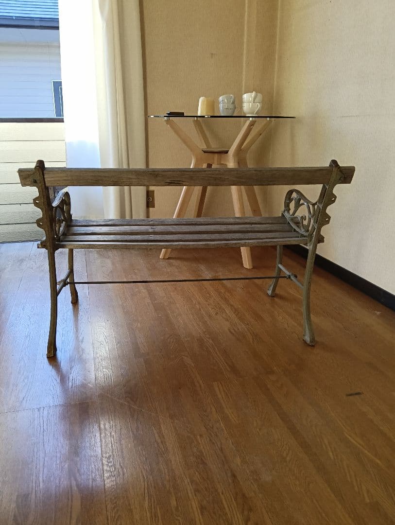 椅子アンティークベンチ