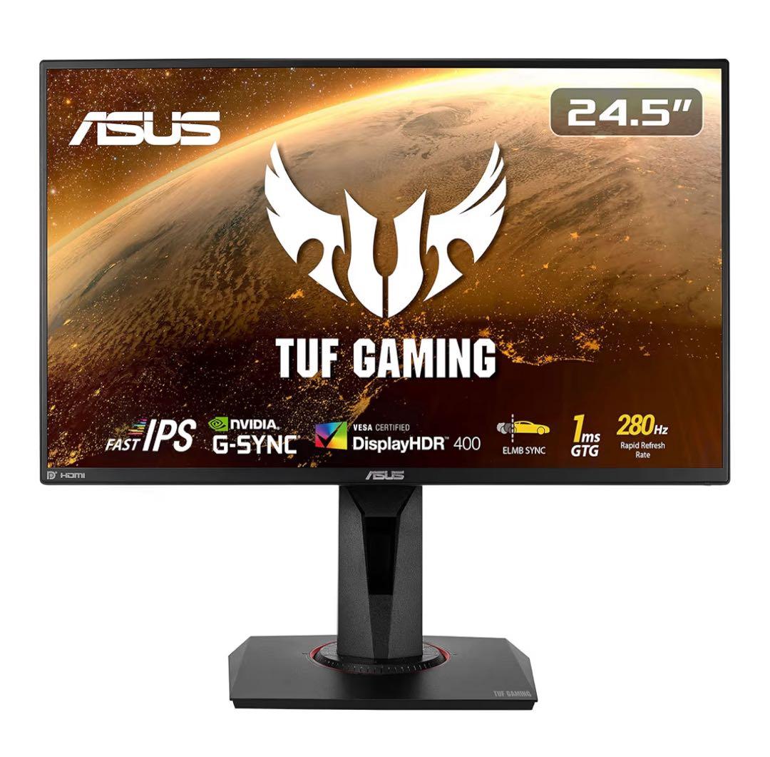 ASUS VG259QM 24.5インチ ゲーミングモニター