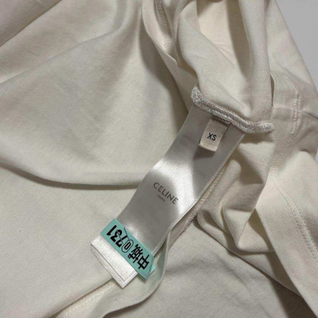 【美品】CELINE ホワイト Tシャツ