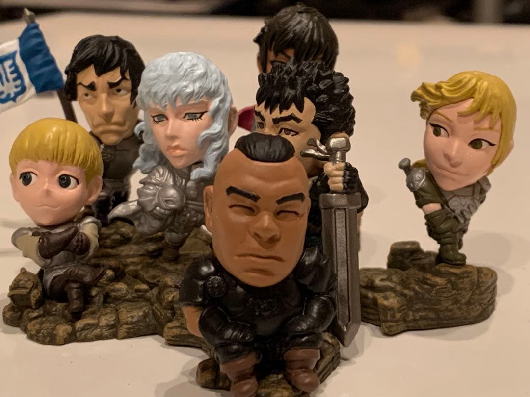 ベルセルク　キャラヒーローズ　鷹の団　シークレット