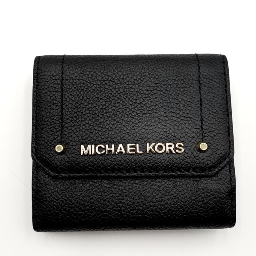 超美品 マイケルコース 財布 三つ折り レザー 10-25090716