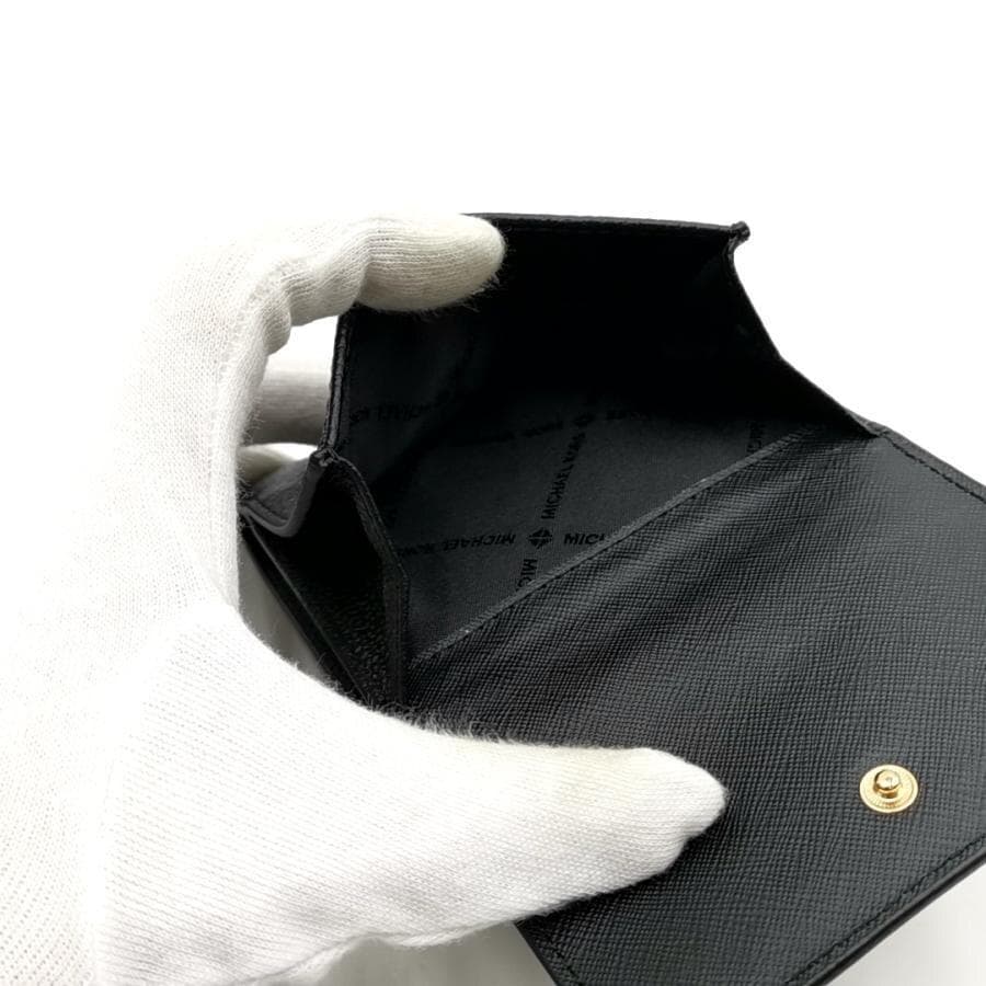 超美品 マイケルコース 財布 三つ折り レザー 10-25090716