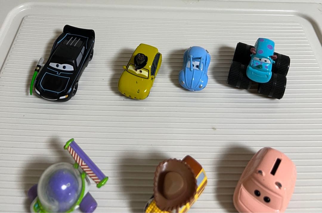 カーズミニカー、 PTフリー、フリック、スターウォーズ、サリー、ウッディー