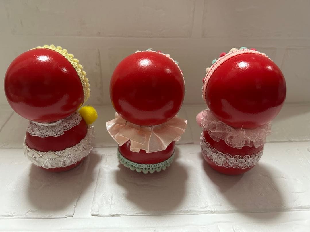 cokets. コケッツ　こけし　赤ずきん　赤ちゃん　3個セット