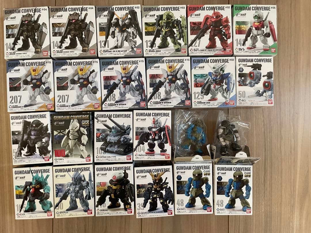 ガンダムコンバージ　約100 体　ジャンク　未開封あり