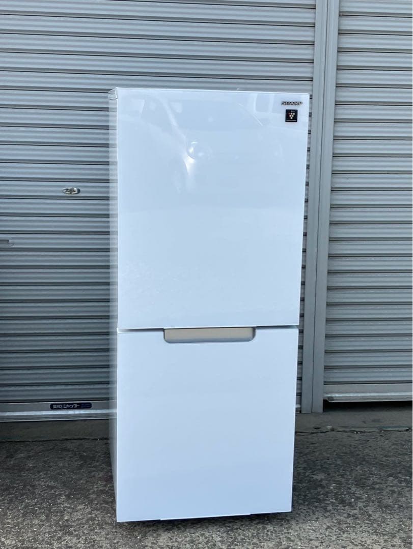 SHARP 冷蔵庫 ホワイト Plasmacluster 2023年製