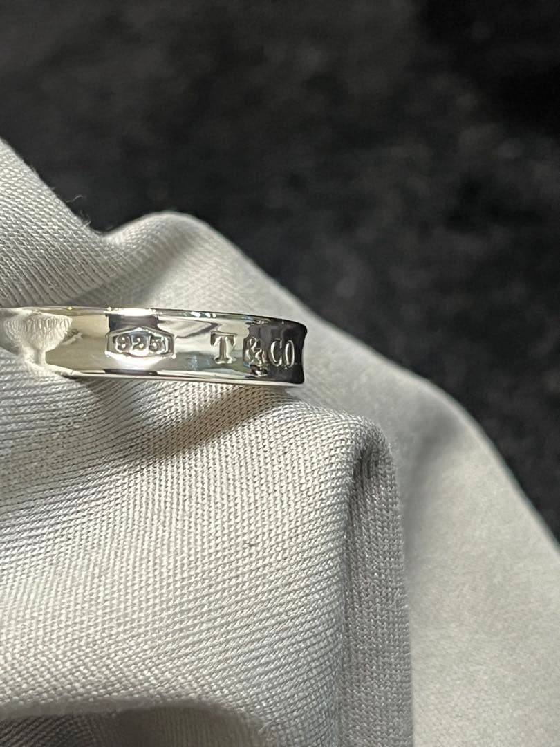 Tiffany & Co. シルバーリング　ナローリング　10号〜11号