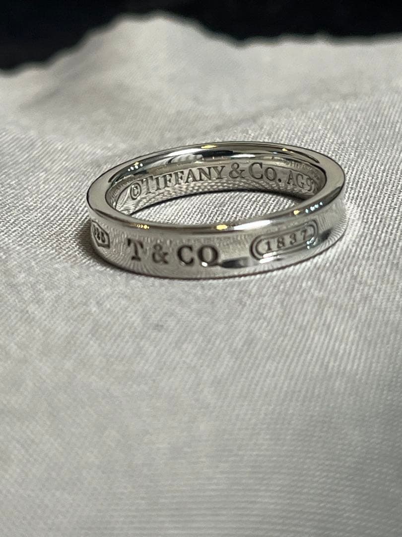 Tiffany & Co. シルバーリング　ナローリング　10号〜11号