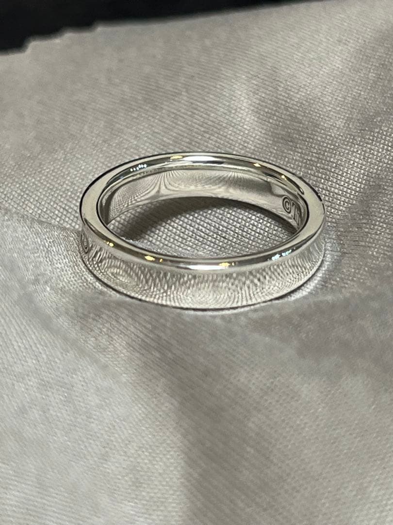 Tiffany & Co. シルバーリング　ナローリング　10号〜11号