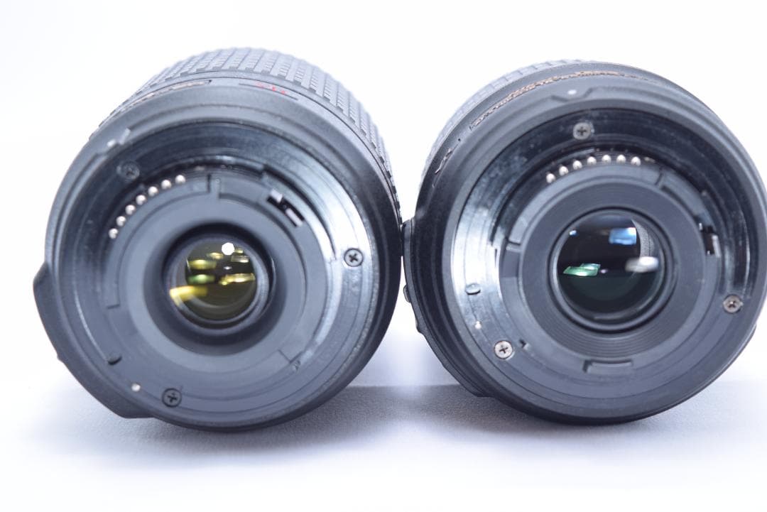 ②Nikon D3400 デジタル一眼レフ　Wレンズセット　手振れ補正レンズ付き