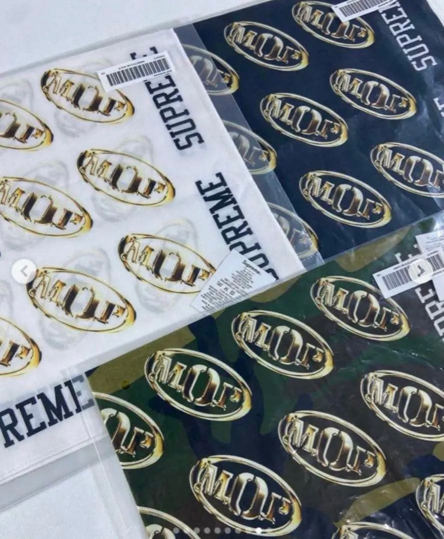 Supreme M.O.P. Bandana エムオーピー バンダナ White