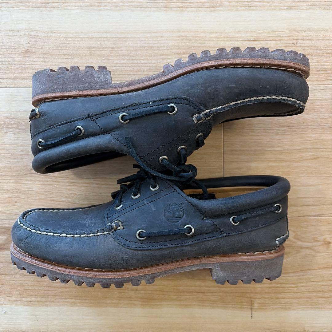 Timberland 3EYE LUG スリーアイ　ラグ　チャコールブラック