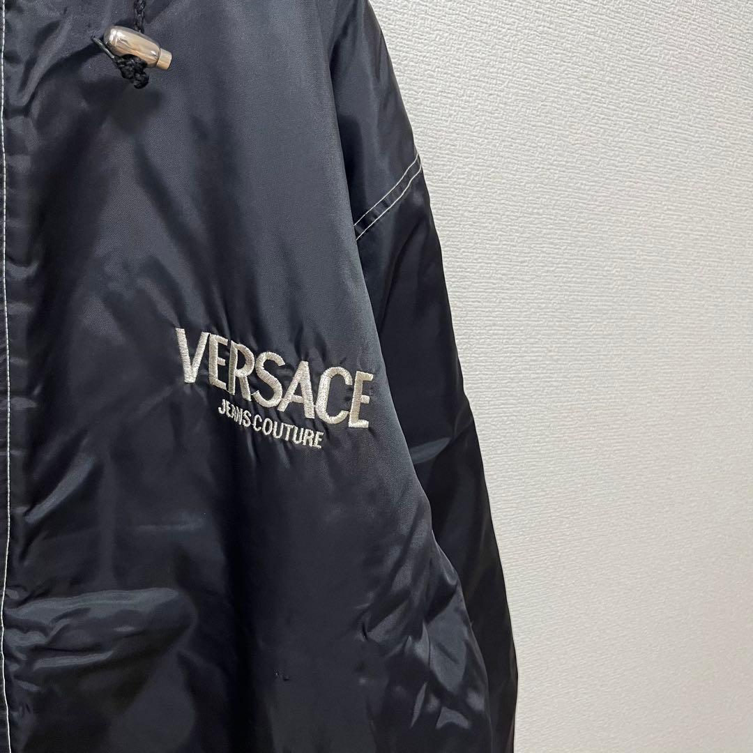 し*ん様 VERSACE JEANS COUTURE ブラックジャケット ヴェル