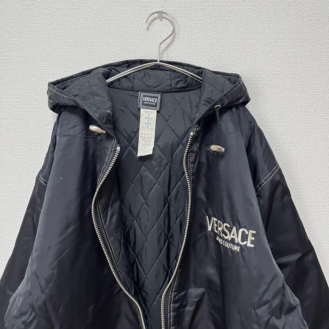 し*ん様 VERSACE JEANS COUTURE ブラックジャケット ヴェル