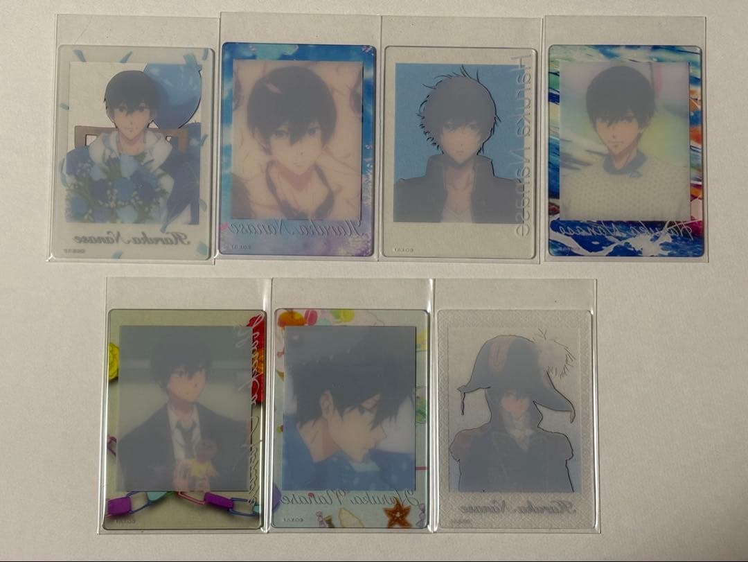 Free オケコン チェキ風 クリアカード 七瀬遙