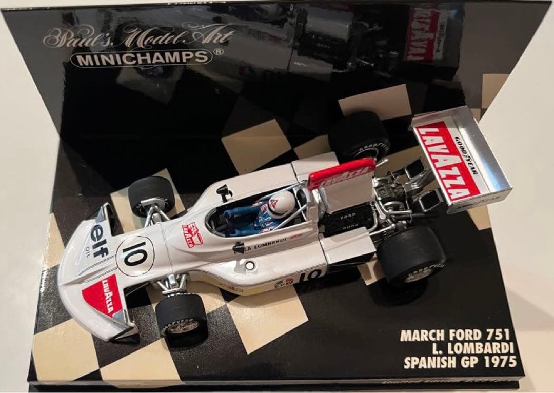 ミニチャンプス　ミニカー　F1 ミニカー　ロンバルディ、佐藤琢磨、バトン