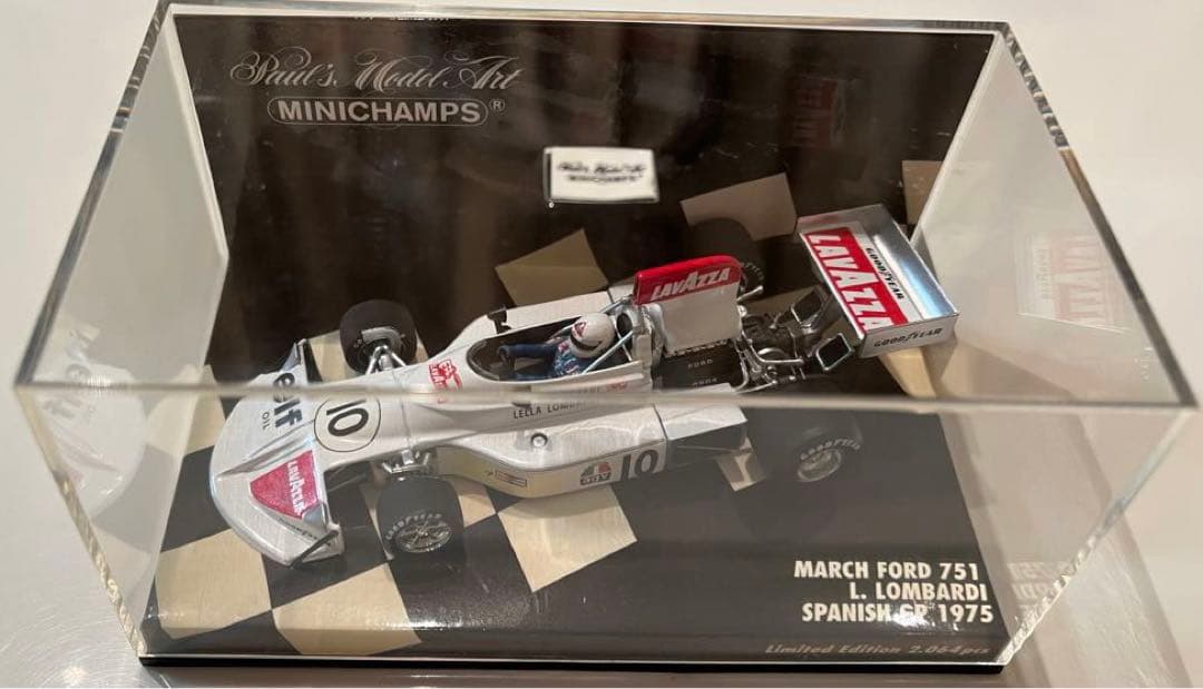 ミニチャンプス　ミニカー　F1 ミニカー　ロンバルディ、佐藤琢磨、バトン