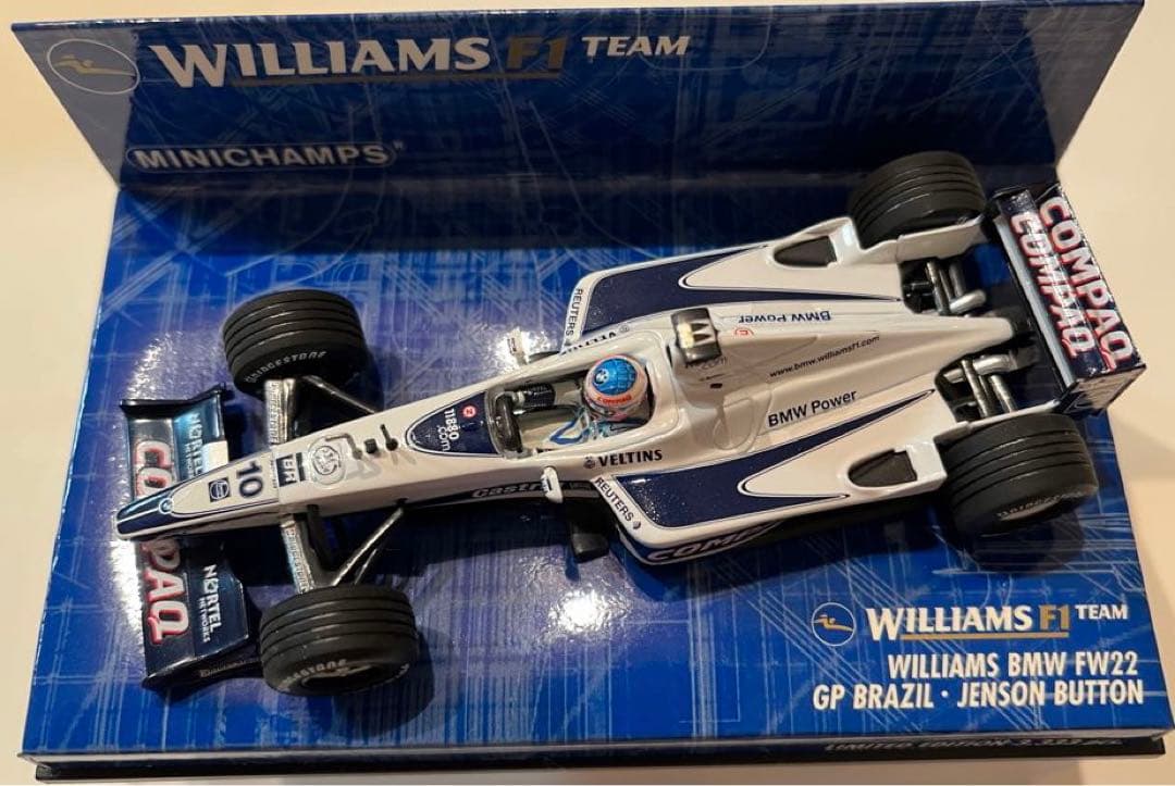 ミニチャンプス　ミニカー　F1 ミニカー　ロンバルディ、佐藤琢磨、バトン