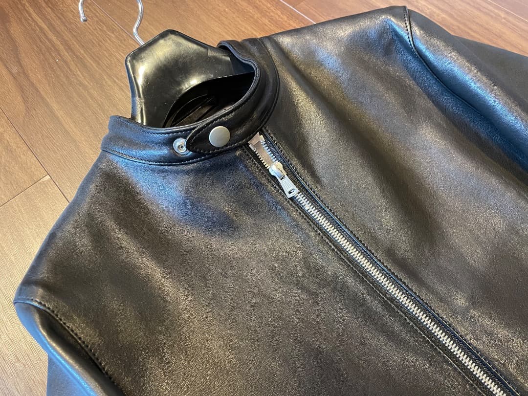 TOMORROWLAND シングルレザーライダースジャケット サイズS