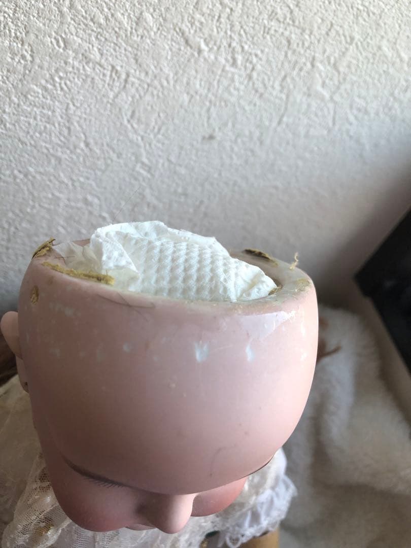 アンティークドール 白いドレス