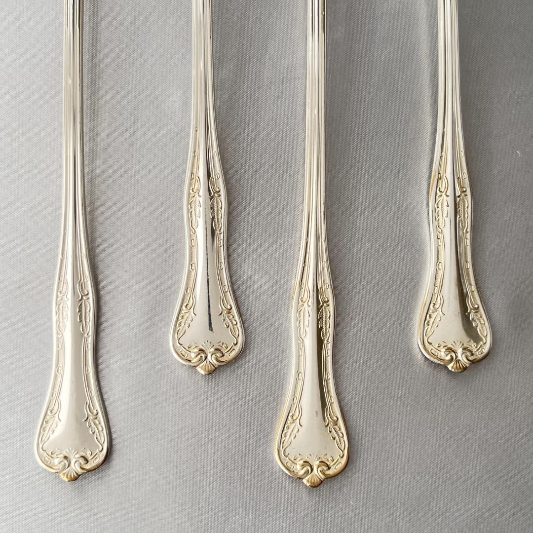 【National Silver】クイーンエリザベス ソーダ / パフェスプーン