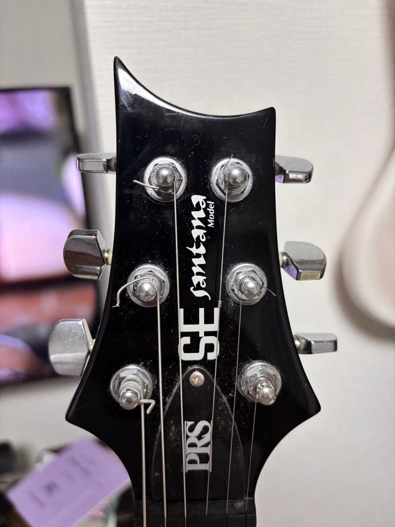 PRS SE Santana Model ブラック　値下げします！