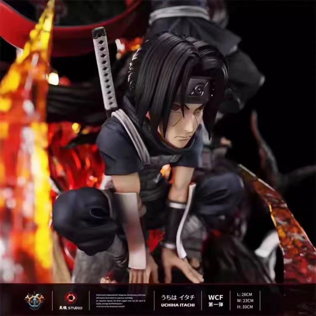 ナルト うちはイタチ ガレージキット ガレキ スタチュー③②