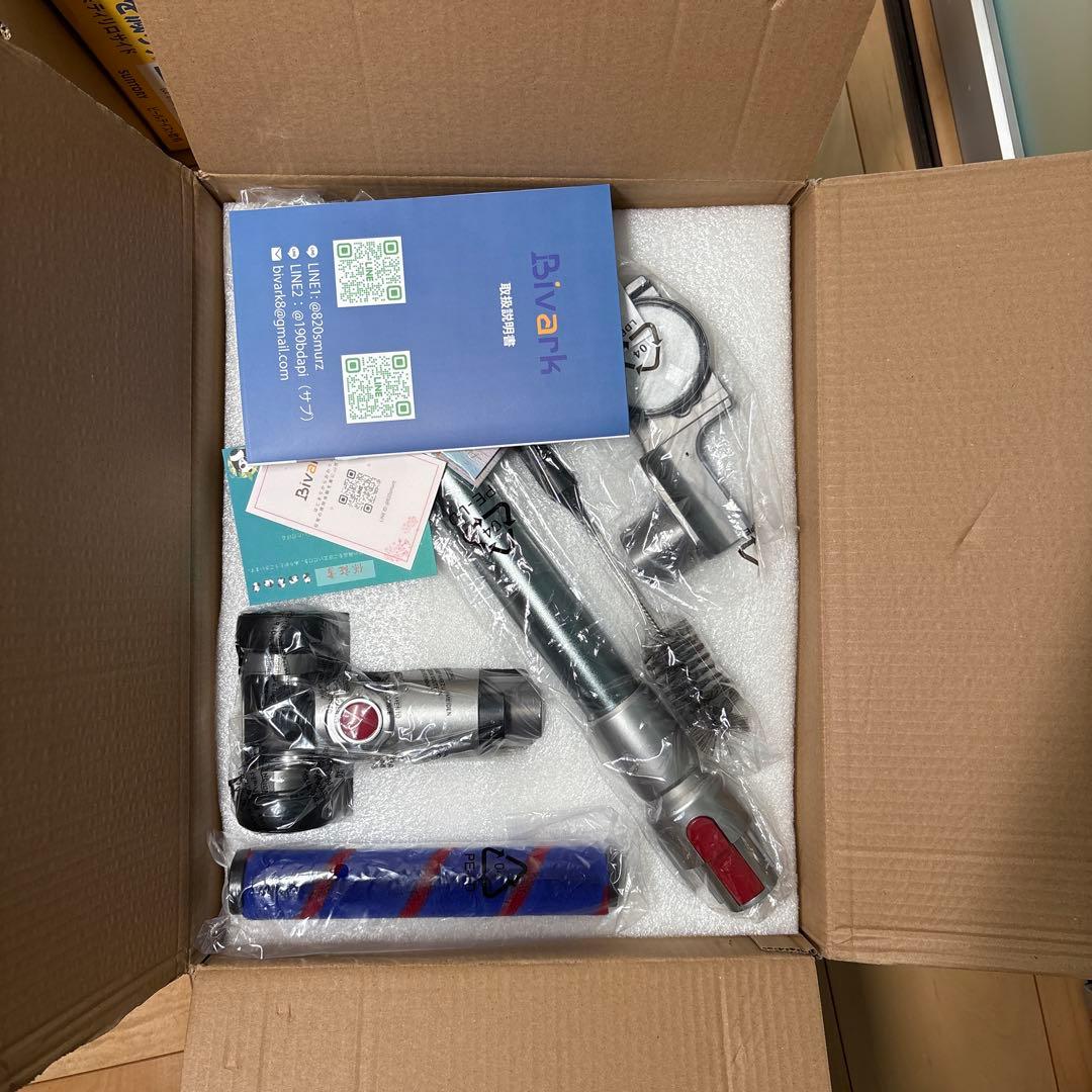 掃除機 コードレス【2025最新型!業界初 50000pa強力吸引　Bivark