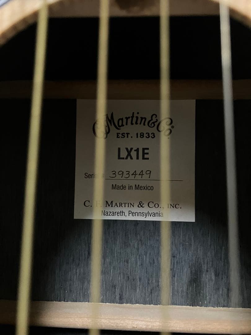 Martin LX1E アコースティックギター
