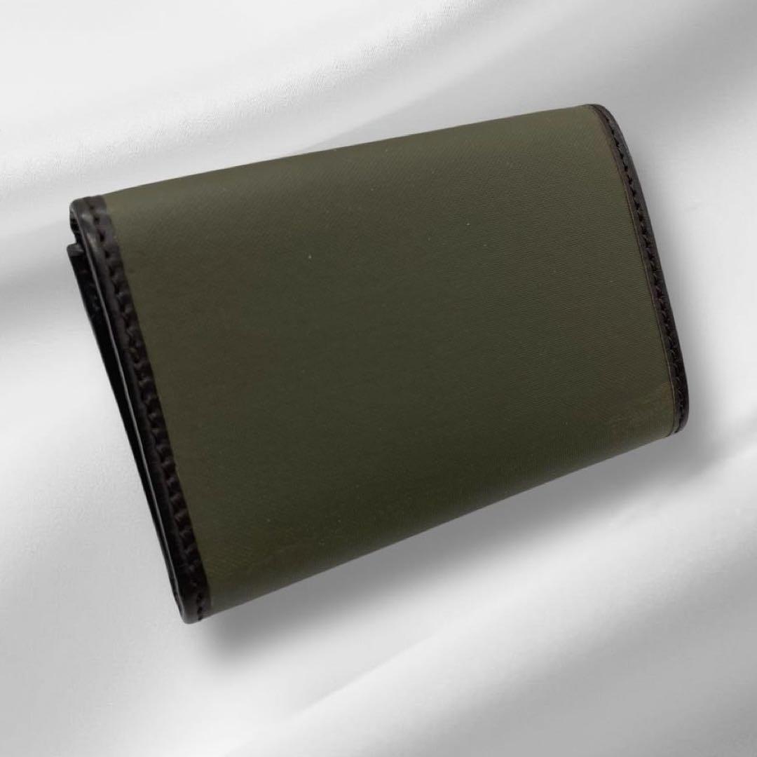 【美品】 ハンティングワールド コンパクトウォレット 折り財布 w2