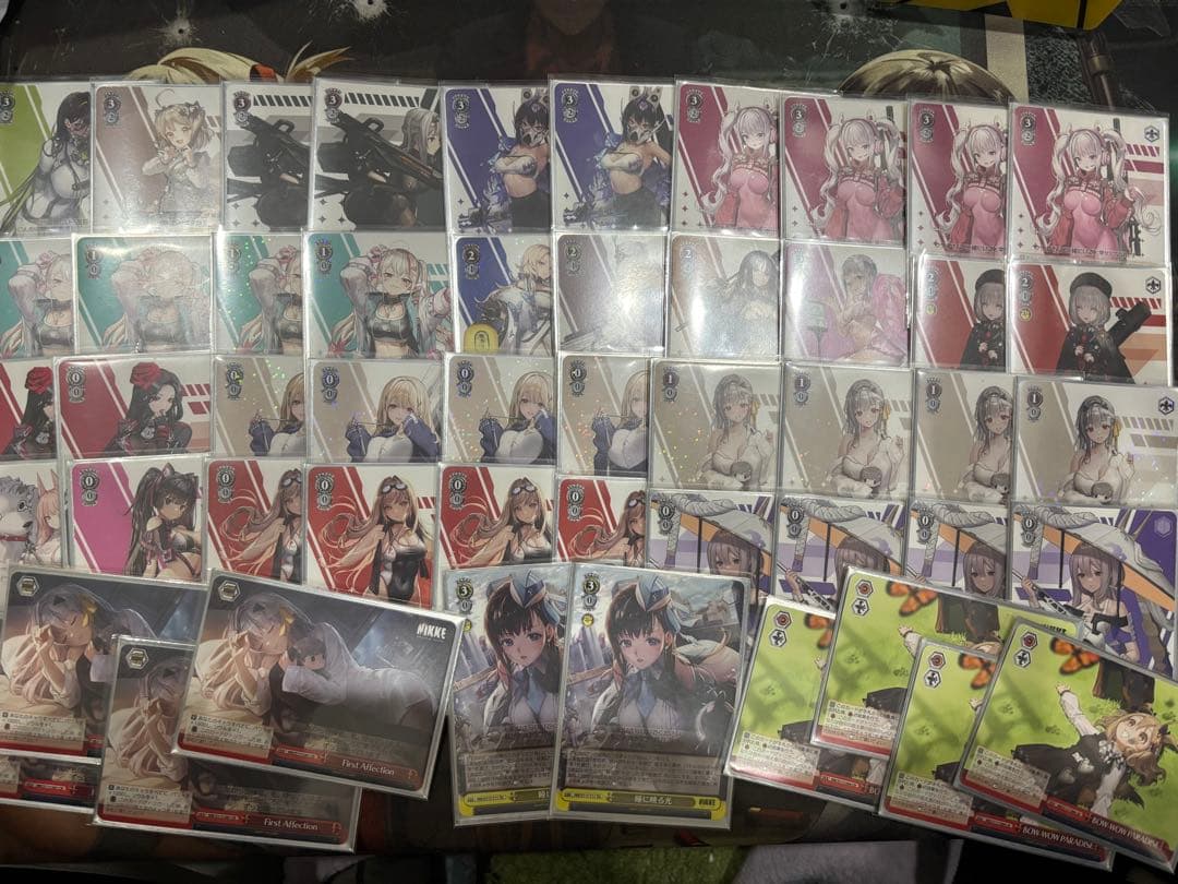 ヴァイスシュヴァルツ　NIKKE 扉電源　デッキ+パーツ