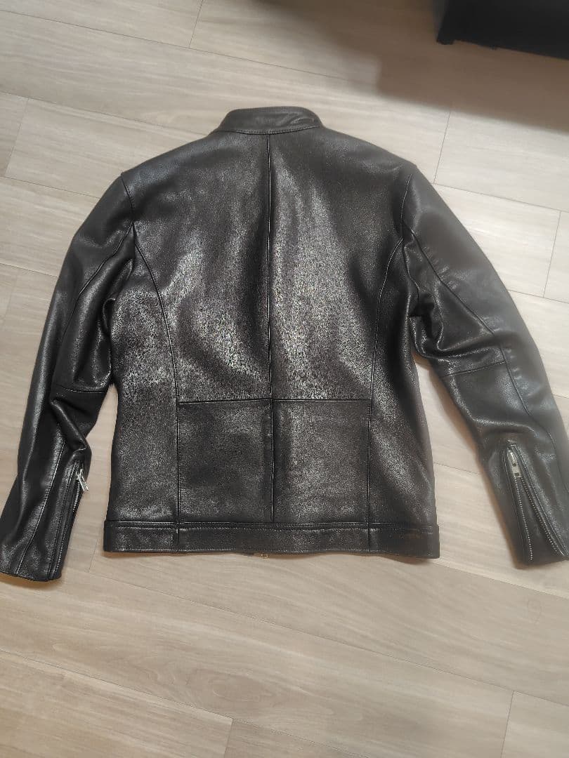 URBANRESEARCH　ゴートレザー シングルレザージャケット サイズL