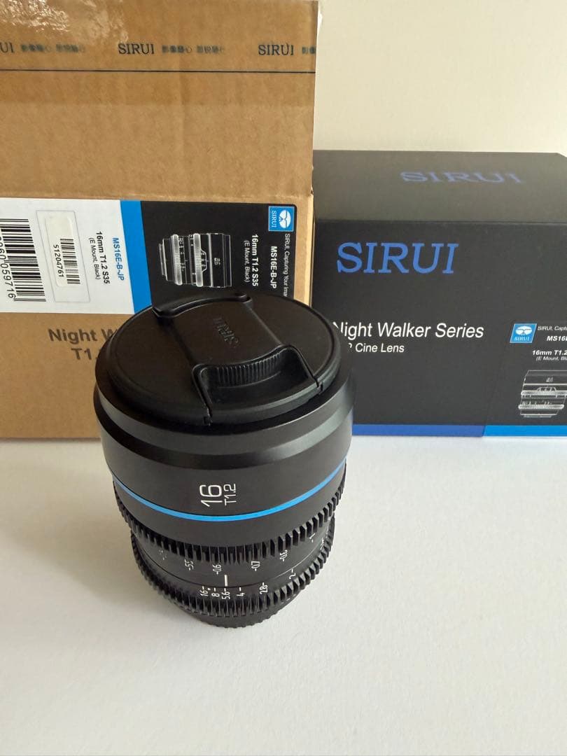 美品SIRUI Night Walker 16mm T1.2 S35 Eマウント