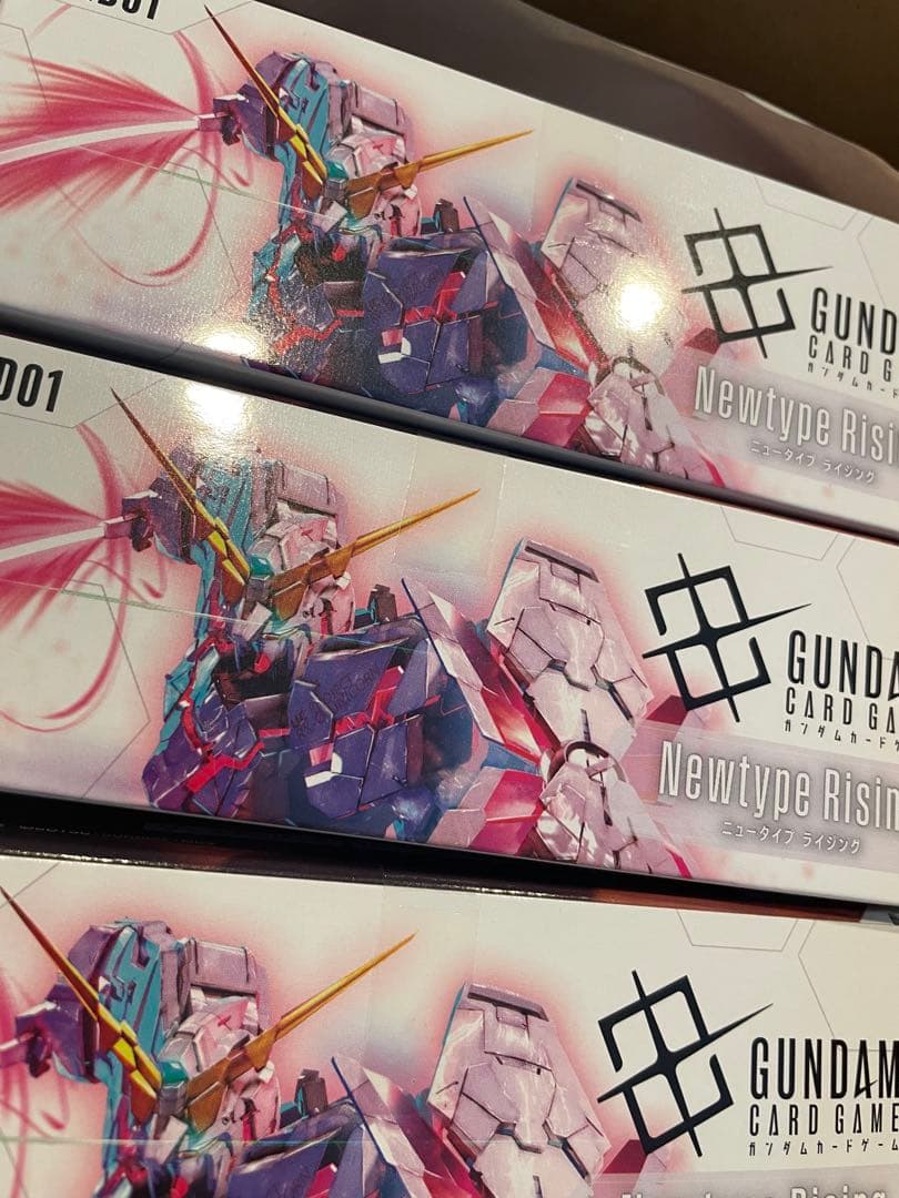 Gundamカードゲーム GD01.6個02.3個セット