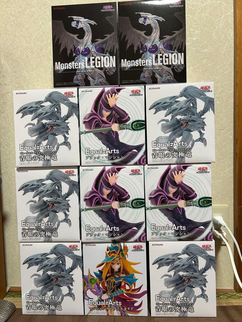 遊戯王　Equal=Arts Monsters LEGION　フィギュア11点