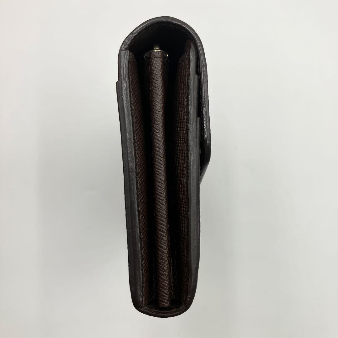 極美品✨ルイヴィトン ダミエ エベヌ ポルトフォイユ サラ 新型 長財布