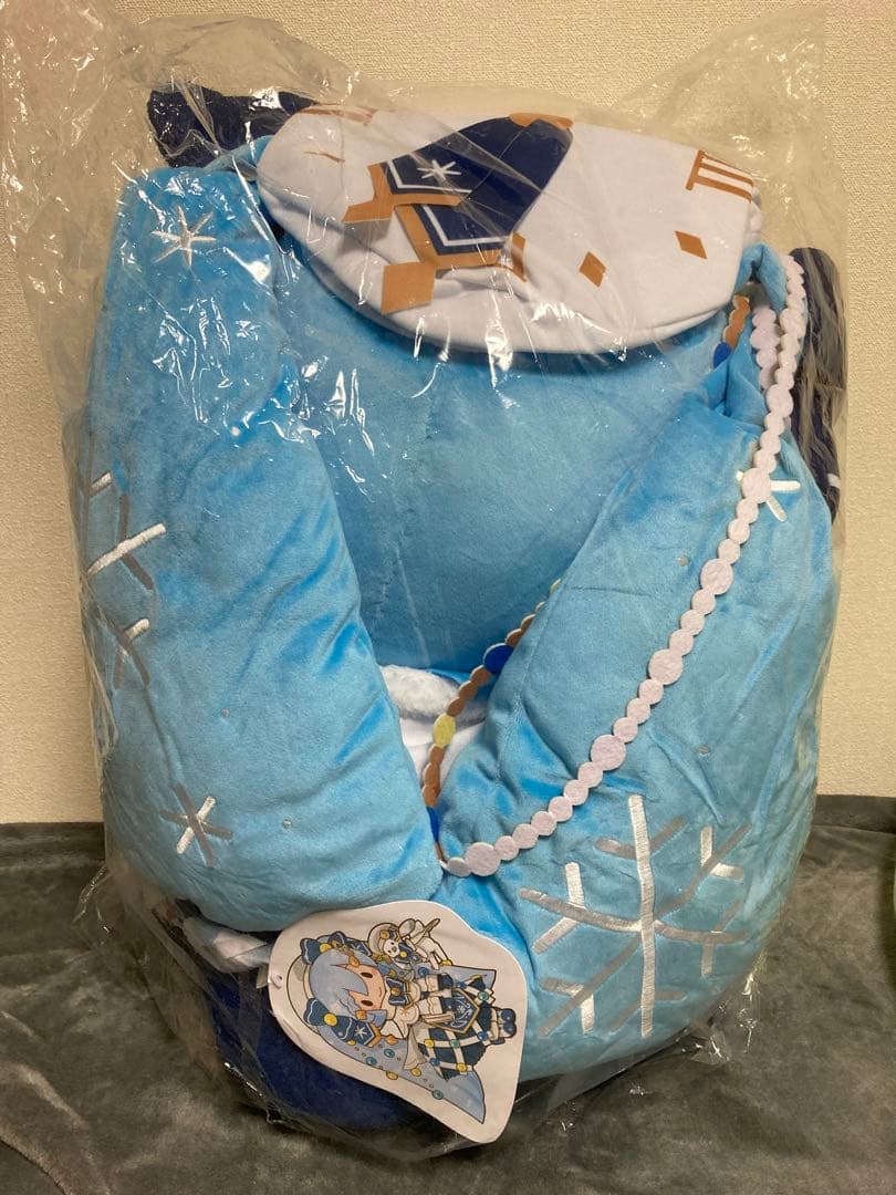 雪ミク　2021 どでかジャンボふわふわぬいぐるみ　全高50cm タグ付き